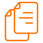 Contract approval symbol with gavel